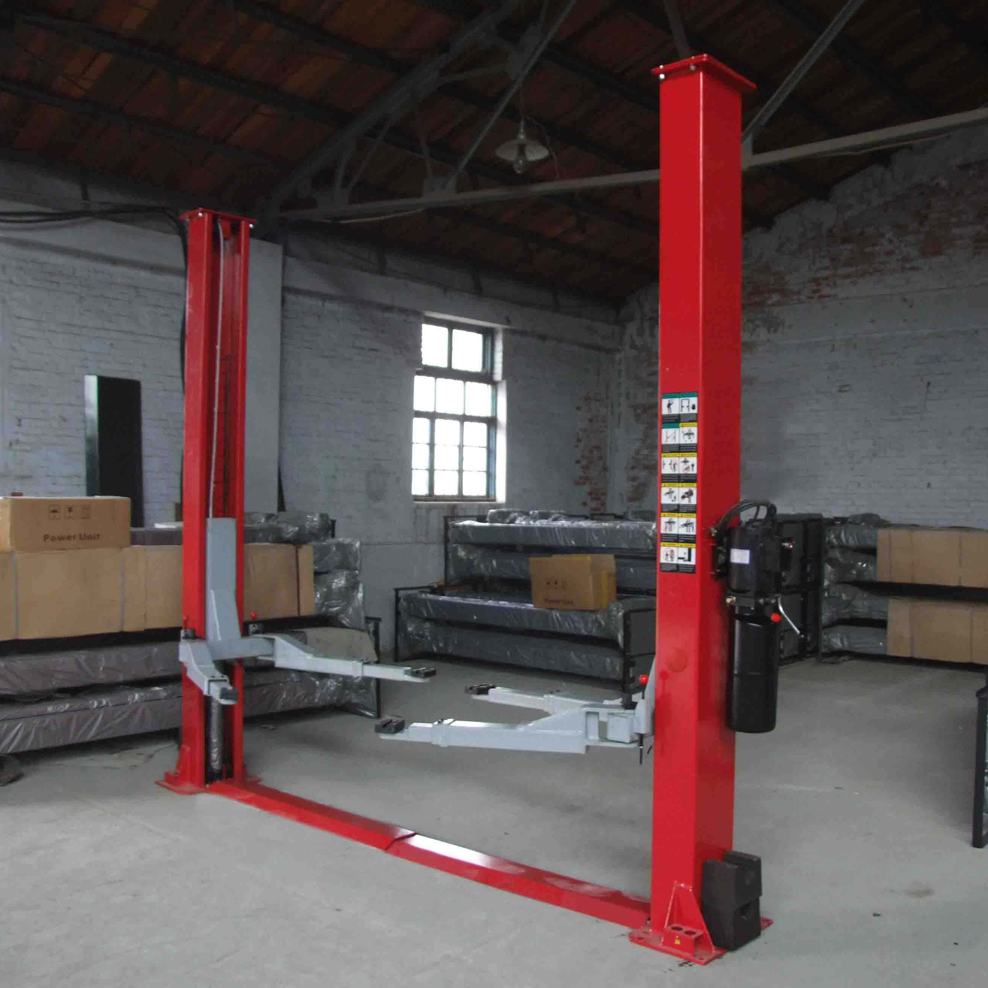 厂家直供双柱汽车维修机电动液压式升降平台3吨4吨质量保障免安装