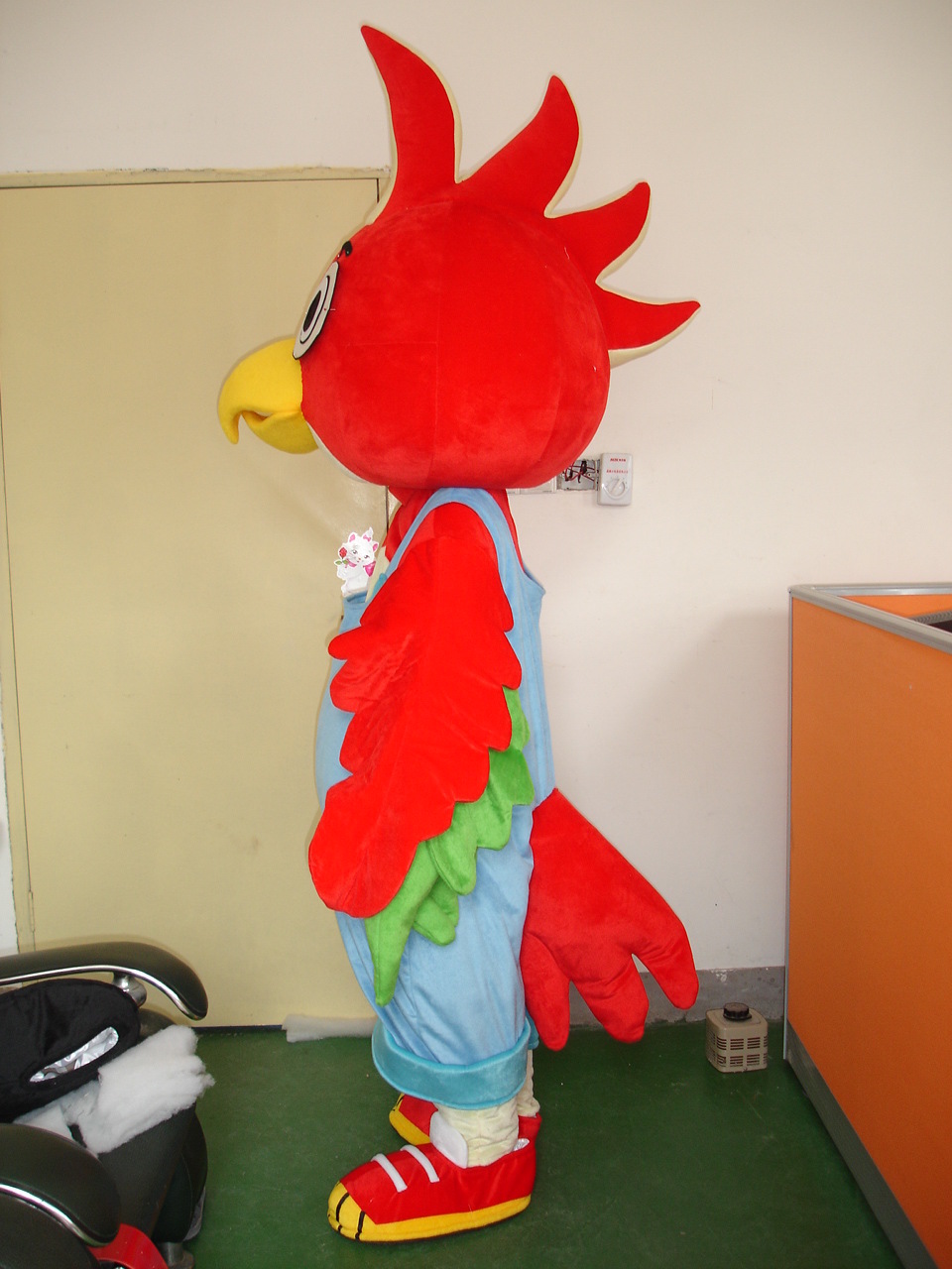愤怒小鸟卡通人偶服装可爱行走ccosplay道具动漫人物表演玩偶服鸟