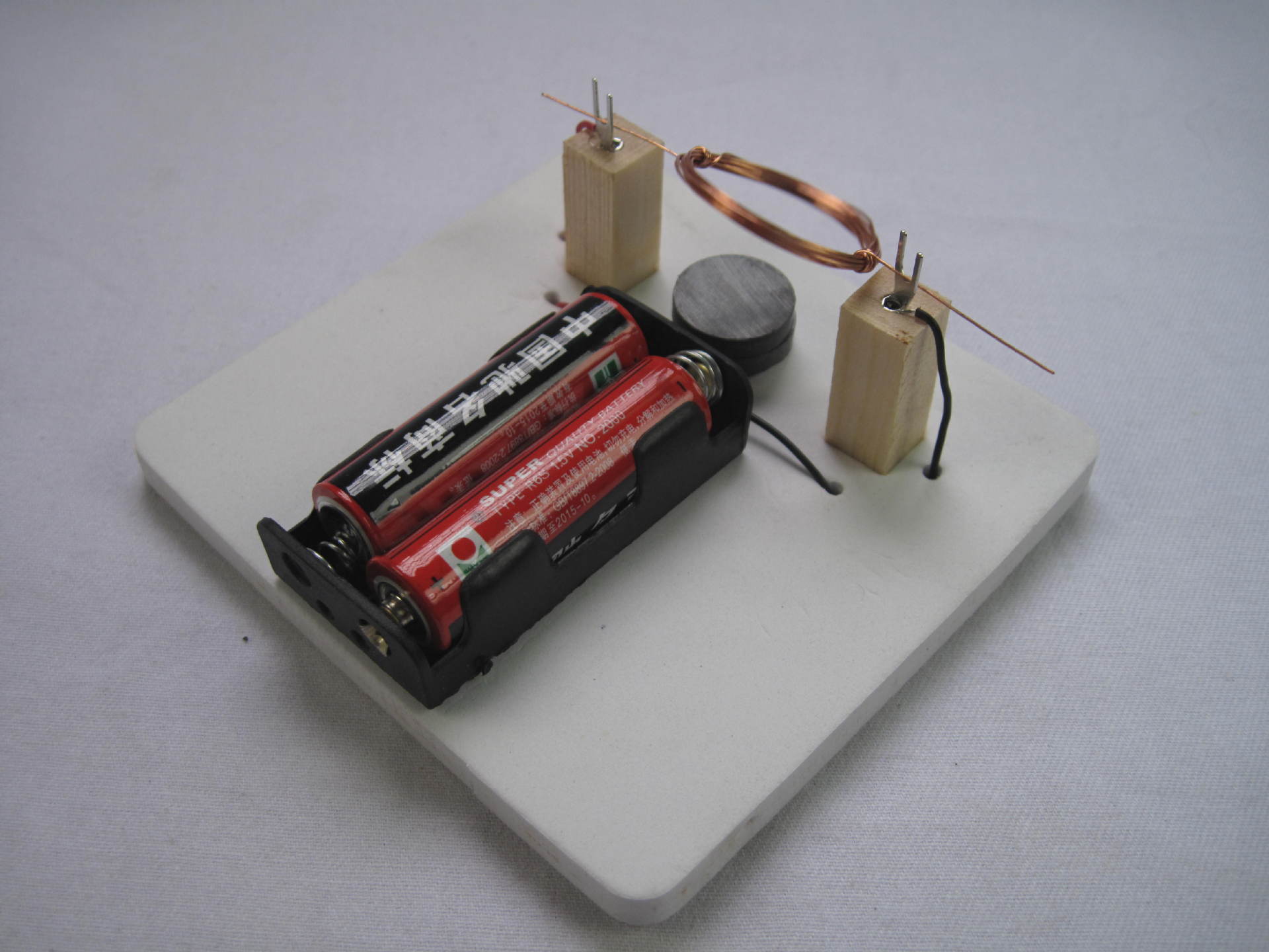 厂家直销直流电动机实验电流短路闪光灯科技小发明实验课堂实验