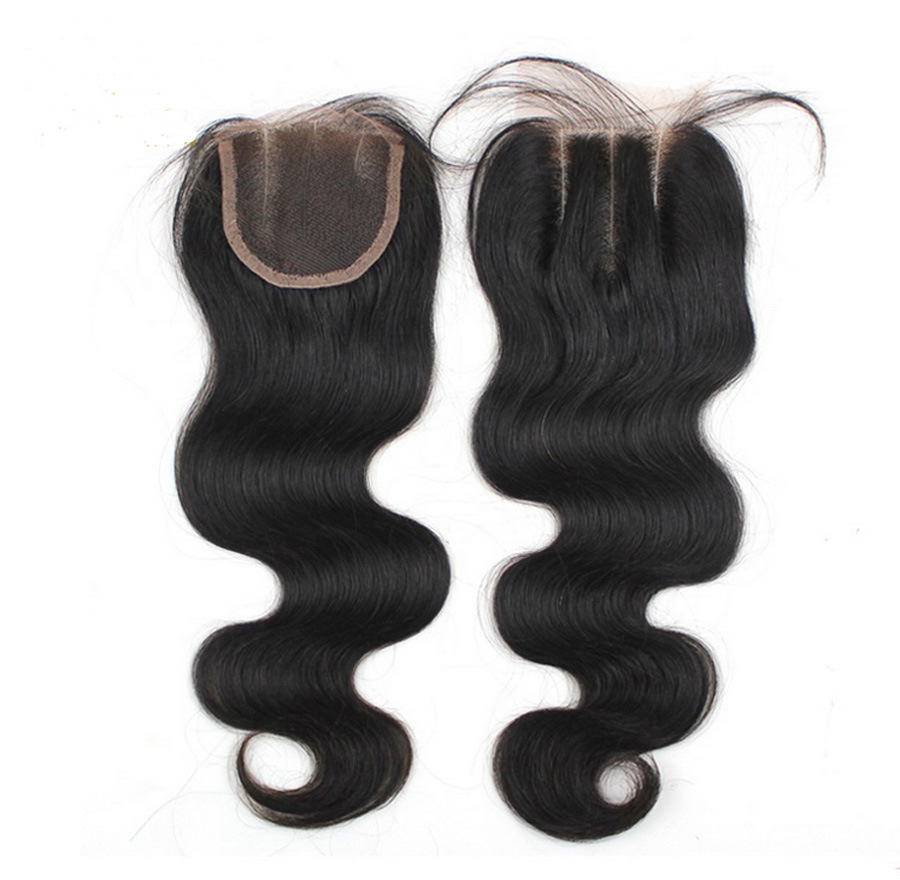 欧美手钩假发片假发配件 4*4 4*13 曲发直发蕾丝假发片量大从优