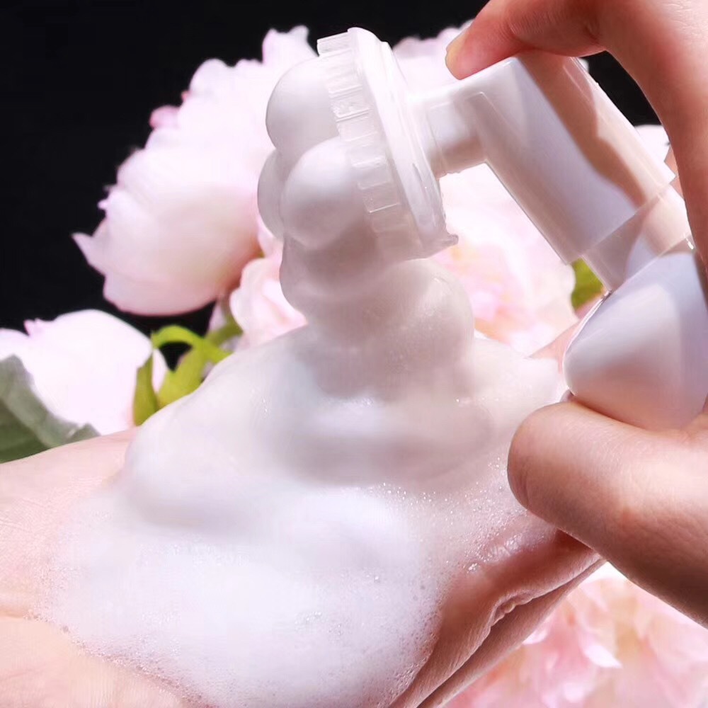 硅胶洗面刷卸妆膏瓶洁面慕斯泡泡洗面奶100ml现货洁面刷化妆品oem