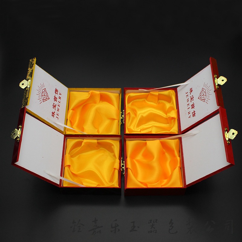 手镯手串手链地摊货包装盒 仿古扣硬纸仿木盒 低档礼品盒现货批发
