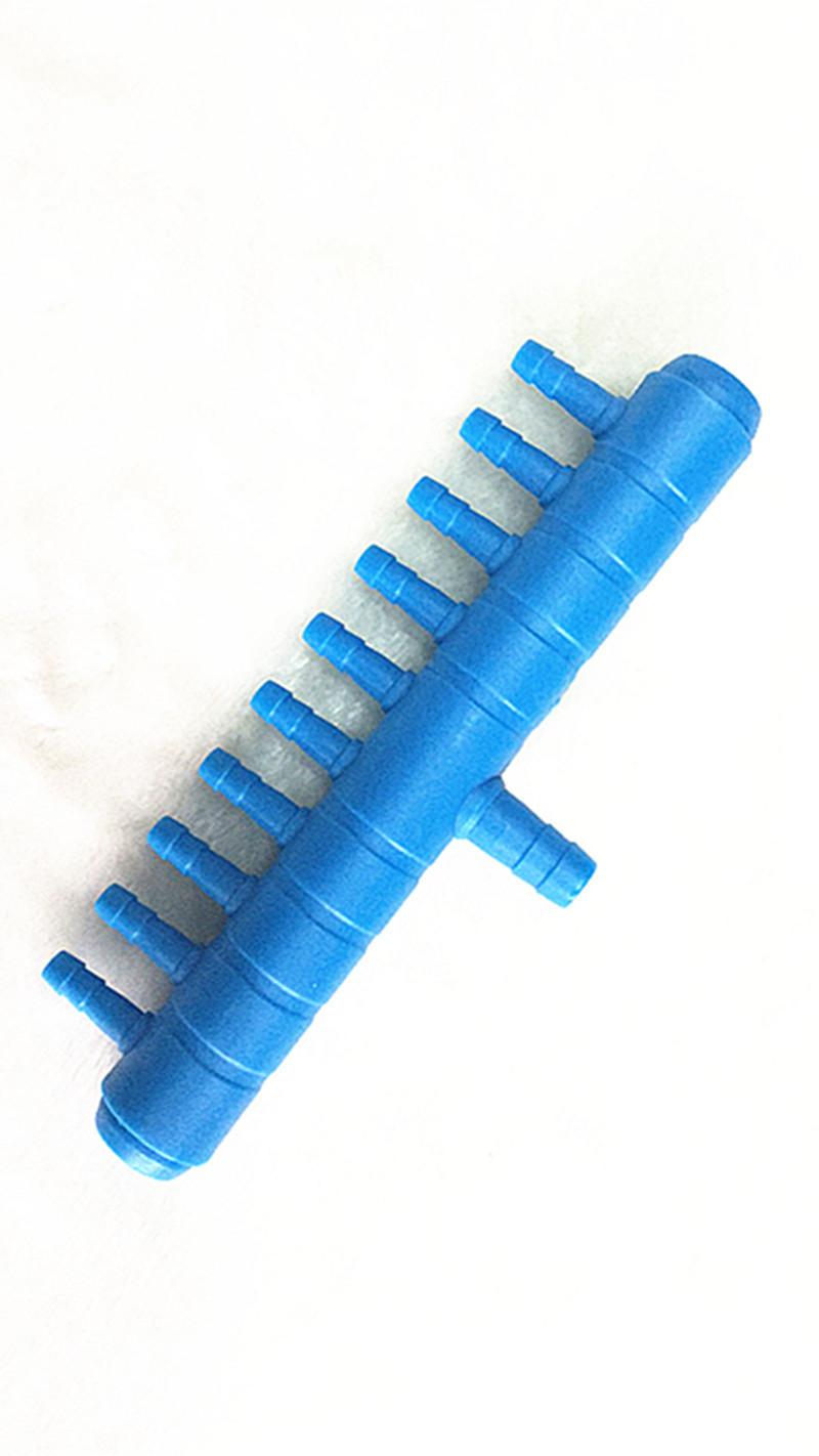 大功率氧气泵分流器 塑料气体分排器 多孔分配器 4孔-12孔 批发