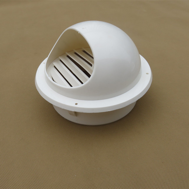 塑料加厚排气罩 排气帽 球形排气口 通风口 外墙通风罩 150mm