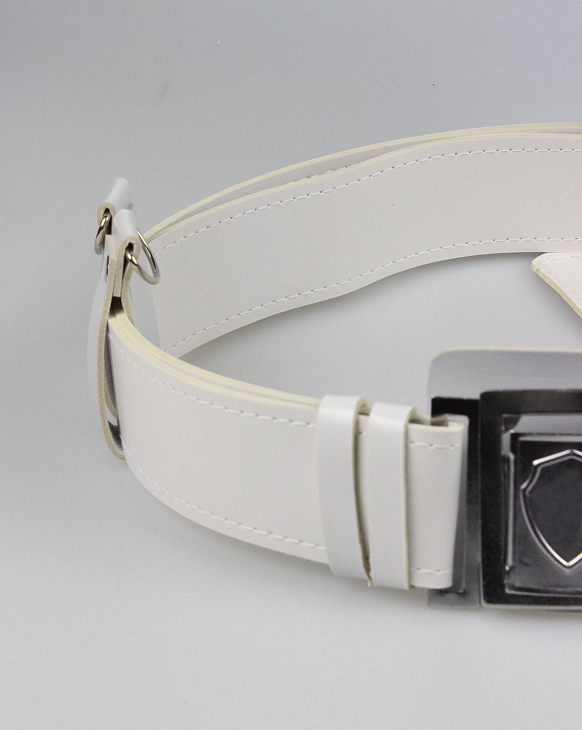 批发新式保安腰带武装带正品黑色白色保安斜跨外腰带保安执勤皮带