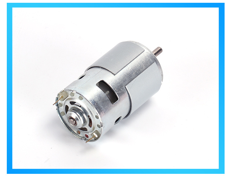 795风扇马达 大功率大扭矩 微型直流电机双滚珠轴承12-24v高转速