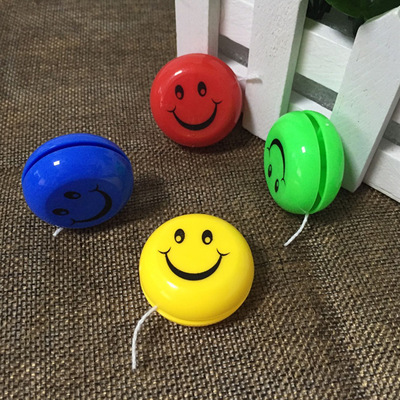 专业生产塑料赠品小玩具 笑脸溜溜球yoyo球 迷你扭蛋奇趣蛋礼品