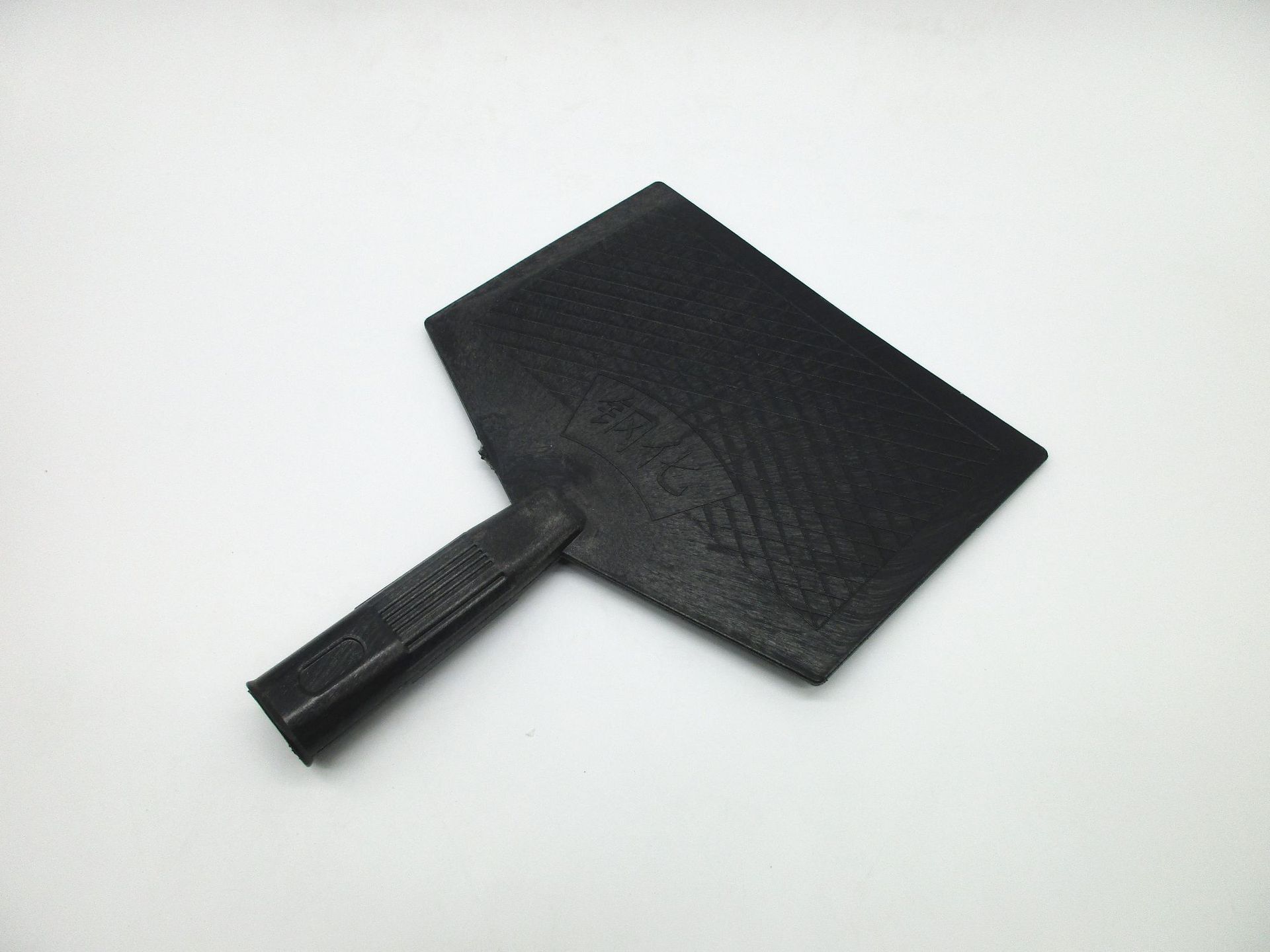 供应塑料钢化托灰板 塑料拖灰板 小黑色加厚泥板建筑塑料拖泥板量