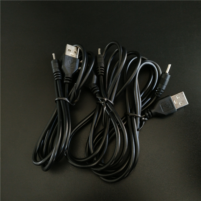 小头孔充电线dc2.0线 批发手机充电线1米纯铜 蓝牙充电线