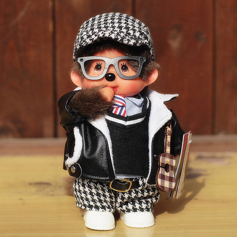 可爱萌萌蒙奇奇玩具情侣玩偶公仔礼物