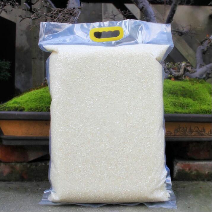 现货批发 5kg米袋 透明尼龙大米袋 小米杂粮包装袋 真空米袋订做