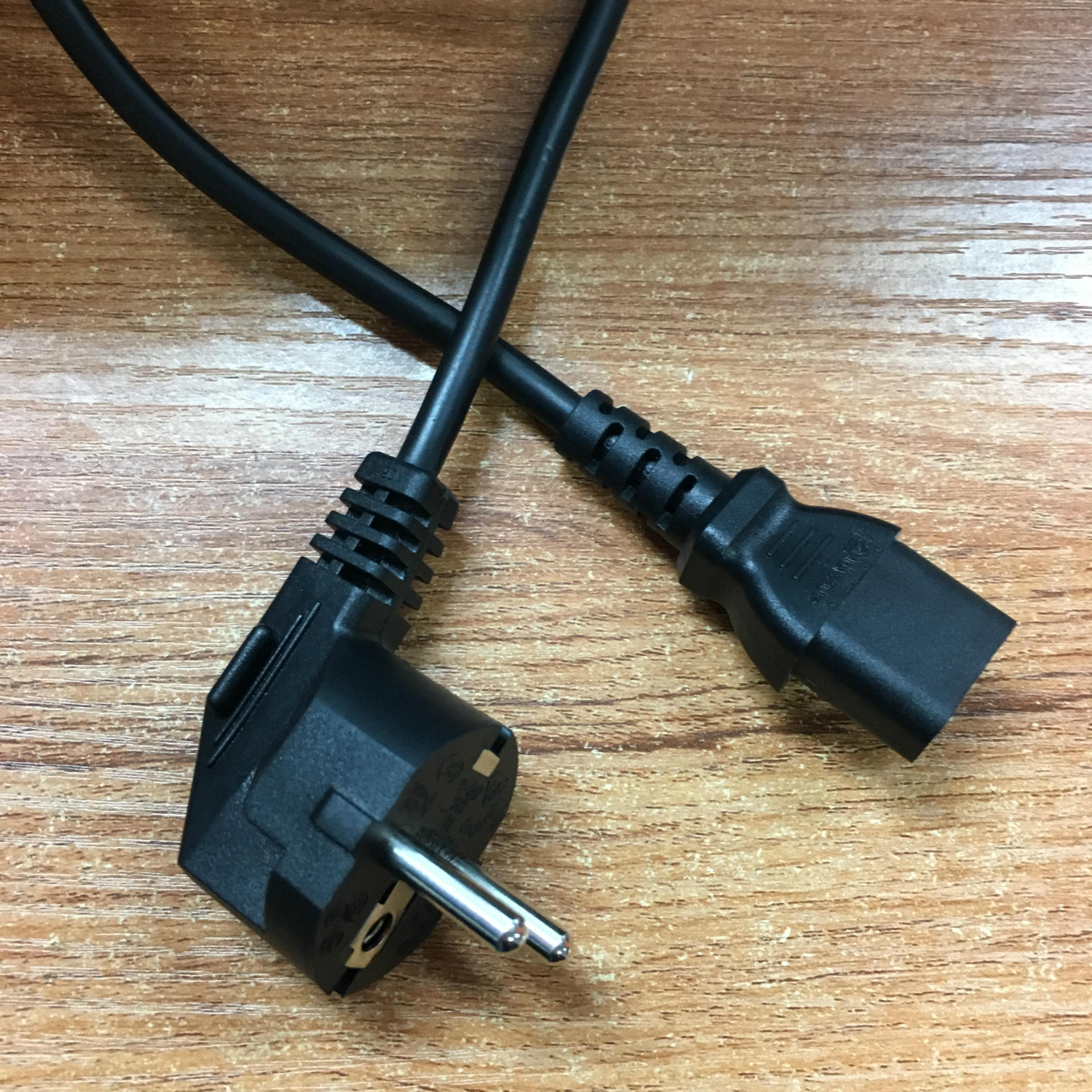 5米欧规电源线 德标欧式电源插头线 品字尾插头 vde认证