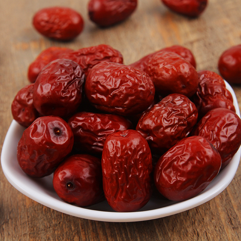 批发直销新疆若羌灰枣 新疆大红枣若羌大枣500g一件代发5袋包邮