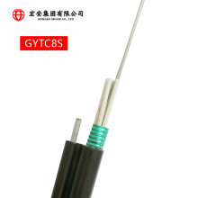 GYTC8S金属加强件聚乙烯护套通信用8字形自承式光缆防水156芯