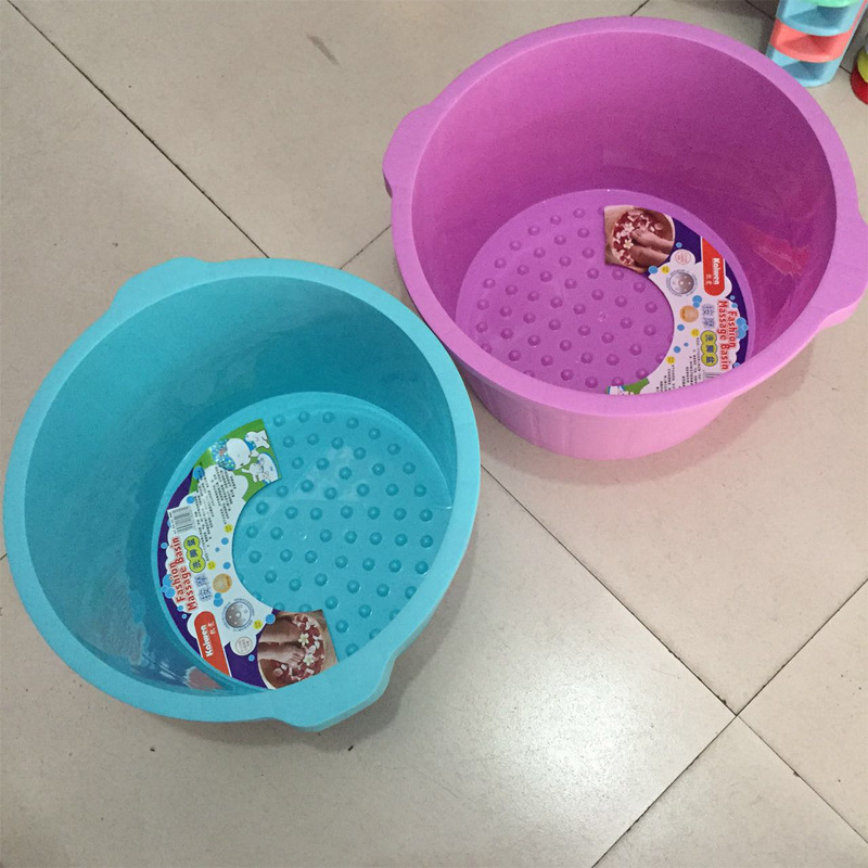 批发塑料足浴盆 家用泡脚盆 时尚按摩盆 足浴盆