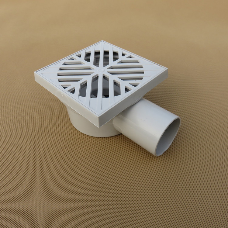 pvc同层侧排水系统用地漏/预埋移位改造地漏/塑料侧排地漏
