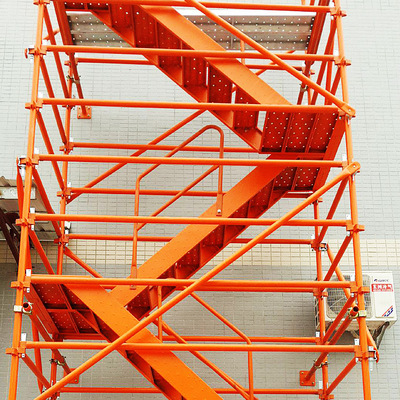 桥梁施工安全爬梯 工程爬梯 高墩基坑安全建筑施工爬梯
