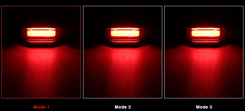 a6尾灯usb充电 山地自行车灯无线智能遥控防盗报警器喇叭灯骑行