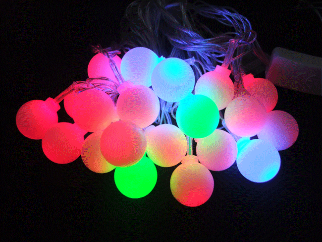 带图案五星led彩灯圣诞装饰小夜灯插电七彩闪光串灯摆件道具批发