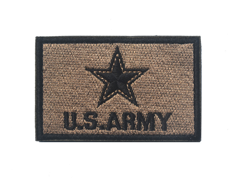 usarmy美国陆军标志 刺绣臂章魔术贴布贴补丁包贴军迷战术士气章
