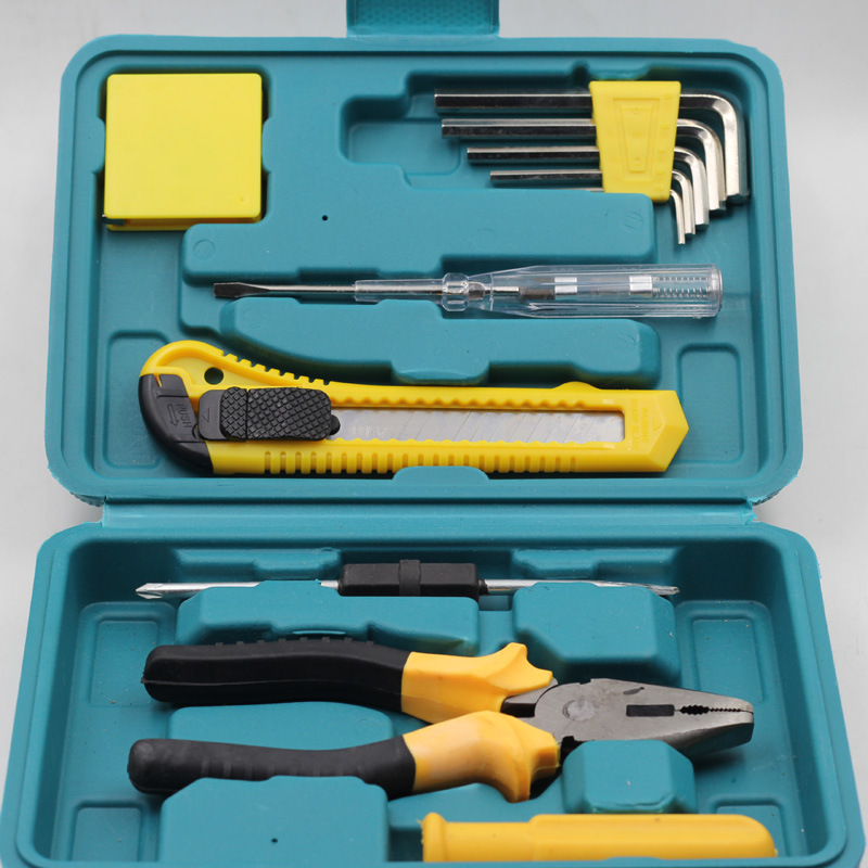 促销活动 小12件套家用组合工具 促销活动用品 五金组套工具 组合工具