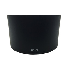 HB-57卡口磨砂遮光罩适用尼康55-300镜头遮阳罩可反扣HB57