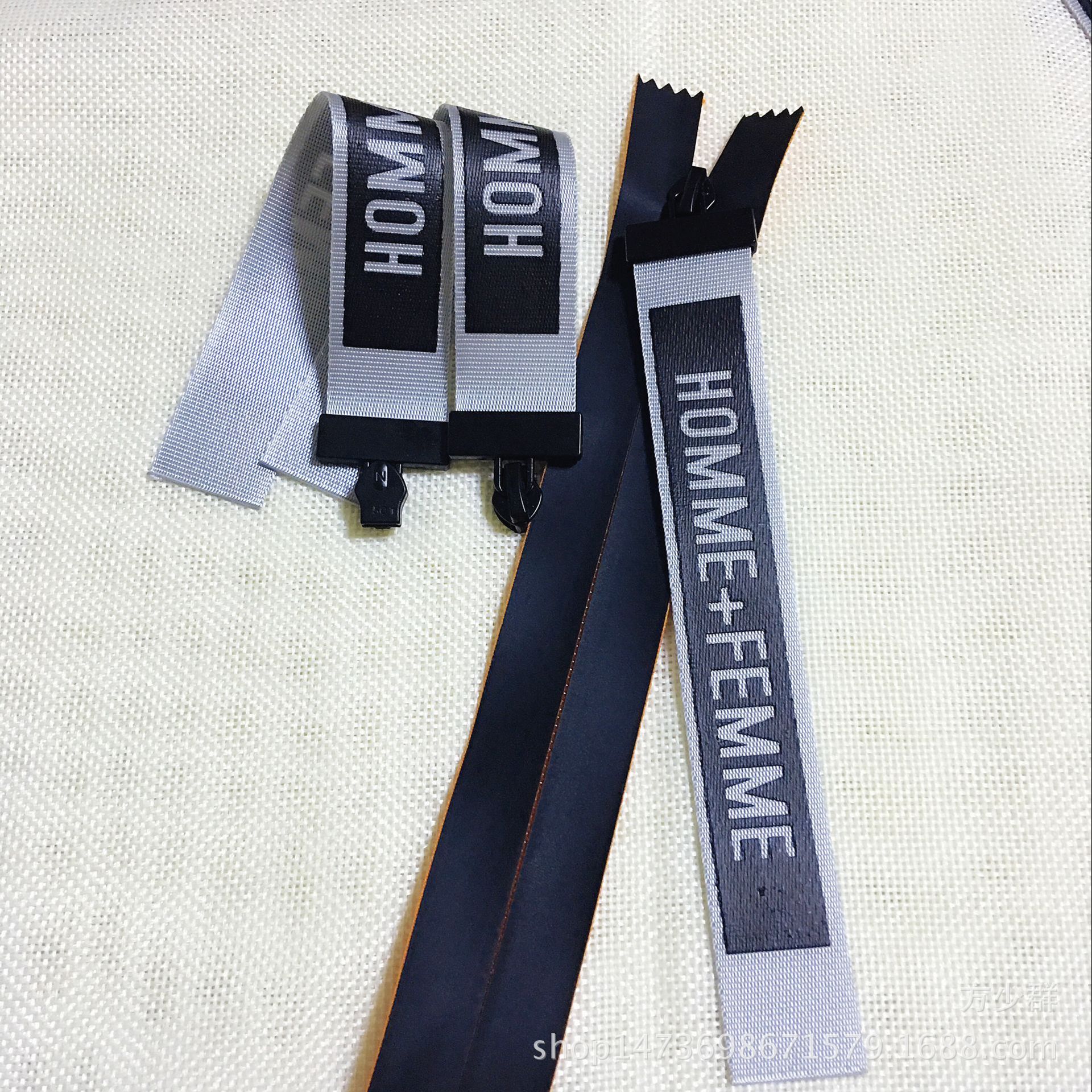 高档5号尼龙反穿织带拉头 时尚服装手袋拉链拉头批发 拉头厂直销