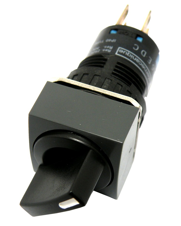 xb6edd221c 长方形 2 位置 1no/nc 选择开关16mm 选择开关71.