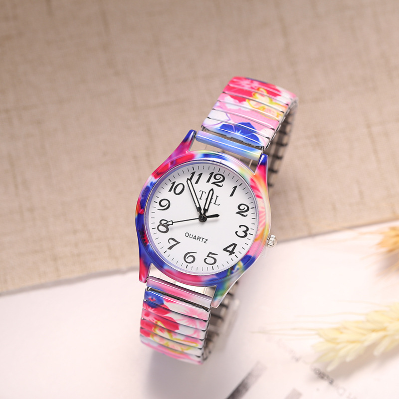 新款热销彩色表百搭石英表欧美时尚腕表商务礼品 厂家批发直销