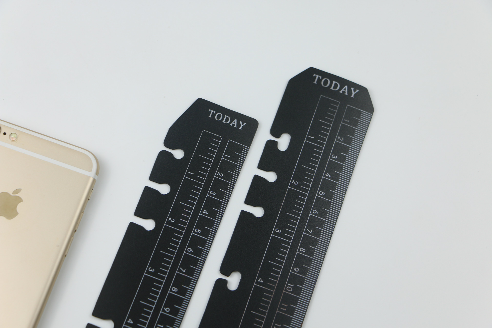 新款可定制款弹力today尺直尺 活页本pvc隔页尺塑料尺子厂家直销