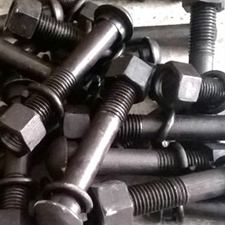 轨道螺栓 鱼尾螺栓 道夹板螺栓m20x100 m22x120 m24x120m27x150