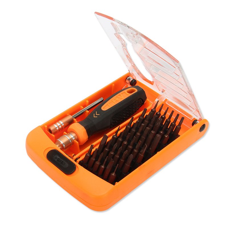 jakemy jm-8109 五金工具组合螺丝刀套装 38合1螺丝批 s2高硬材质