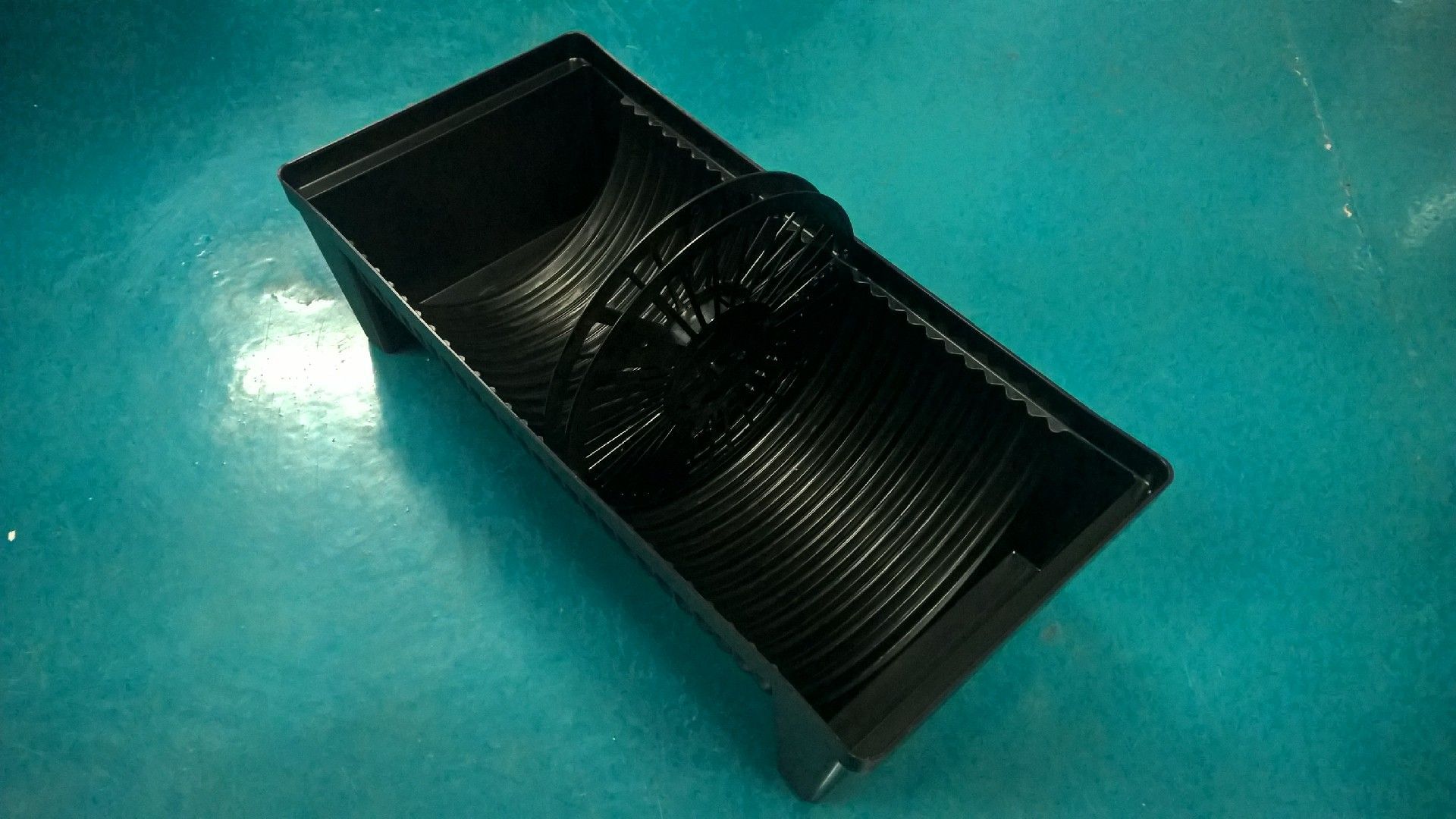 防静电料盘 smt物料盘 片卷料盒 弧形存放架 410*190*110mm