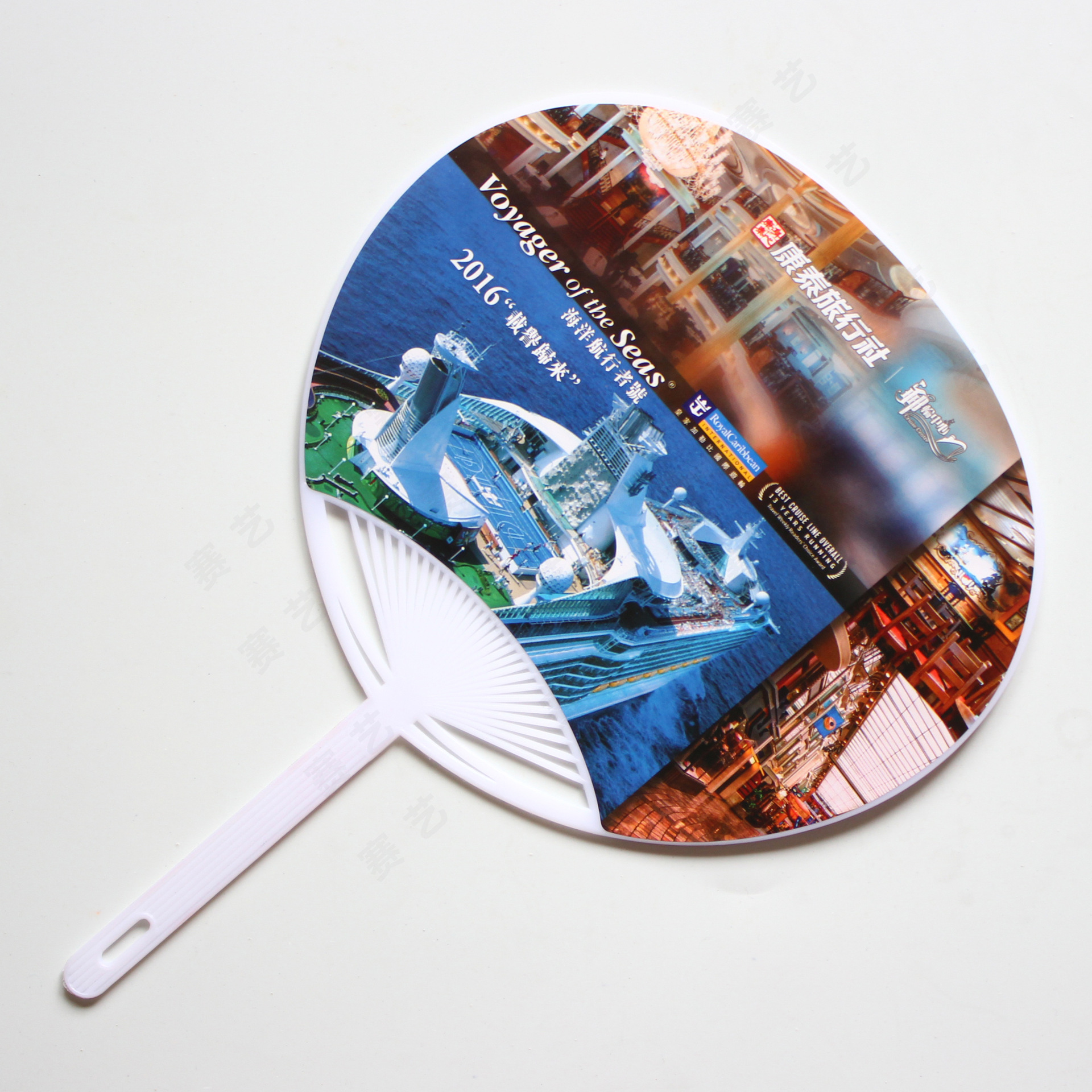 芭蕉扇制作广告铆钉扇子 圆形小号团扇广告扇子厂家定做团扇印刷