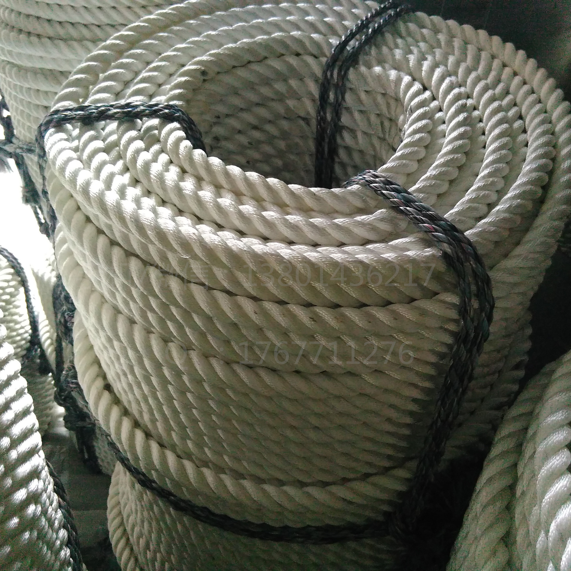 尼龙绳华泰牌系列高空作业安全绳,华顺安全绳规格可定制