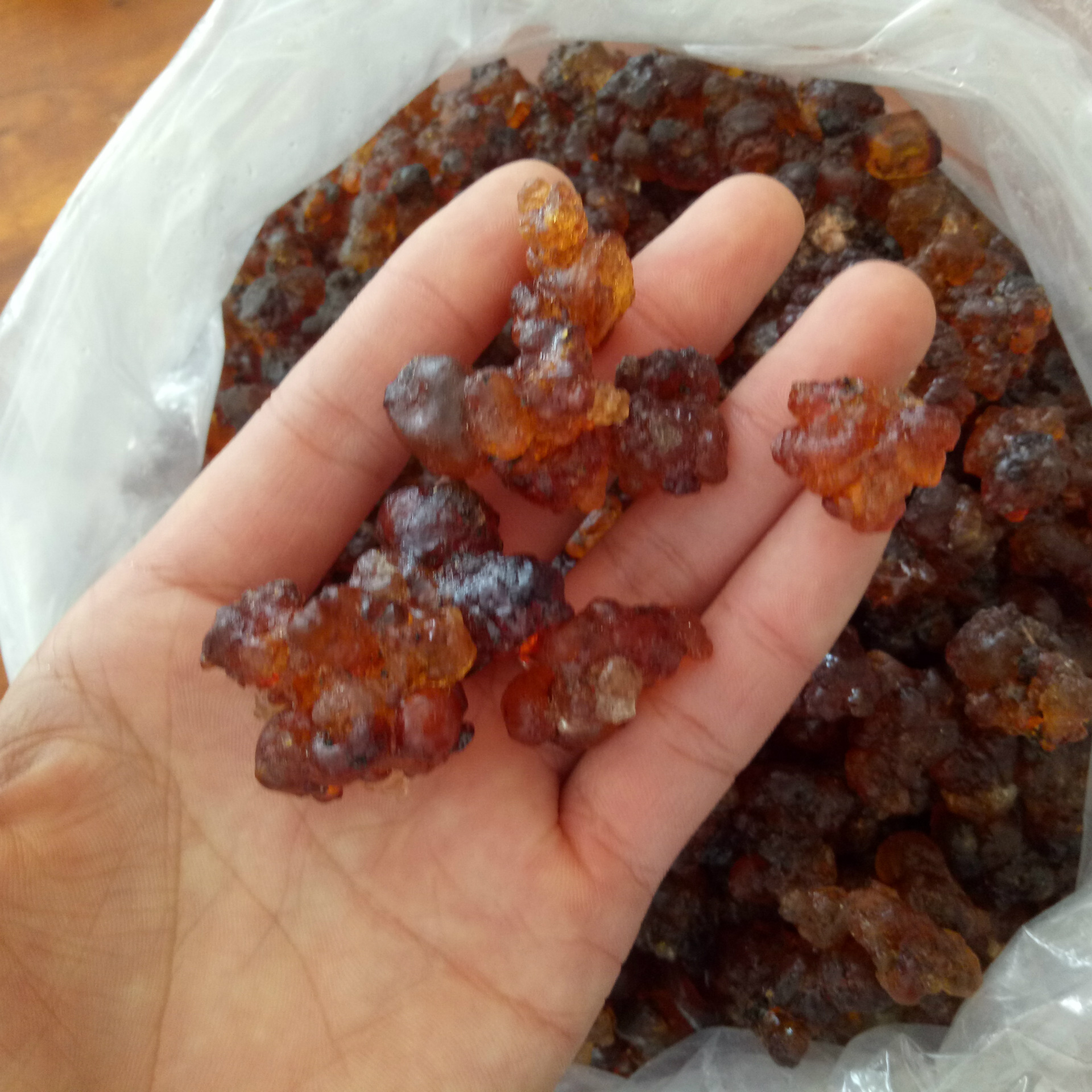 常富中药材 食用桃胶 桃花泪 桃树胶 人工修剪无杂志 现货