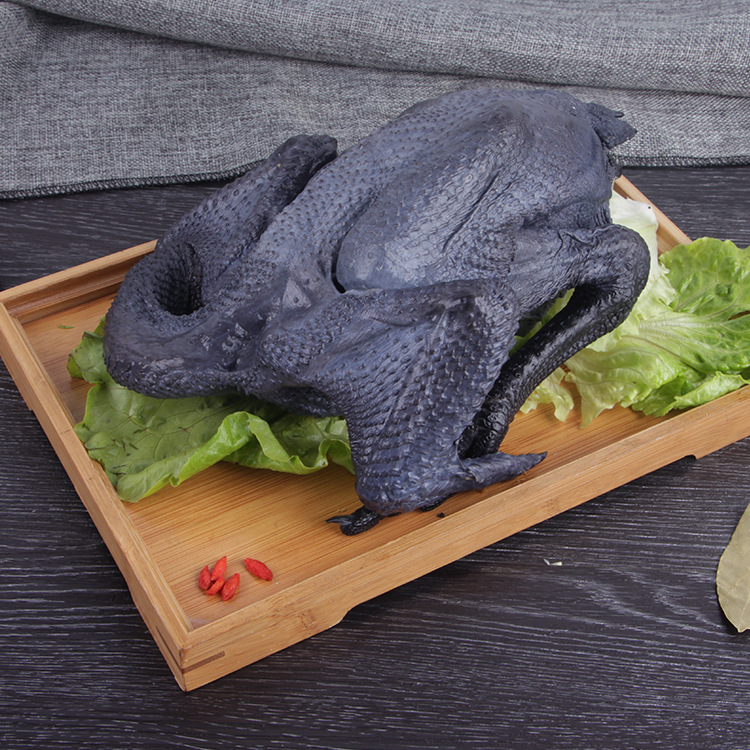 供应 新鲜乌鸡肉农家散养乌骨鸡 乌鸡竹丝鸡 活鸡现杀鲜鸡肉