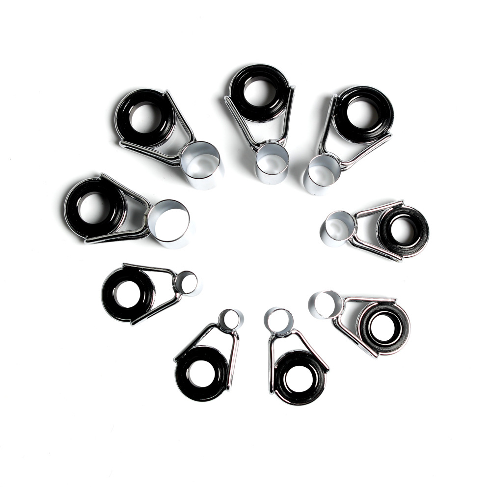 鱼竿海竿抛竿不锈导环 导眼渔具配件 陶瓷导线环过线环 竿稍中环