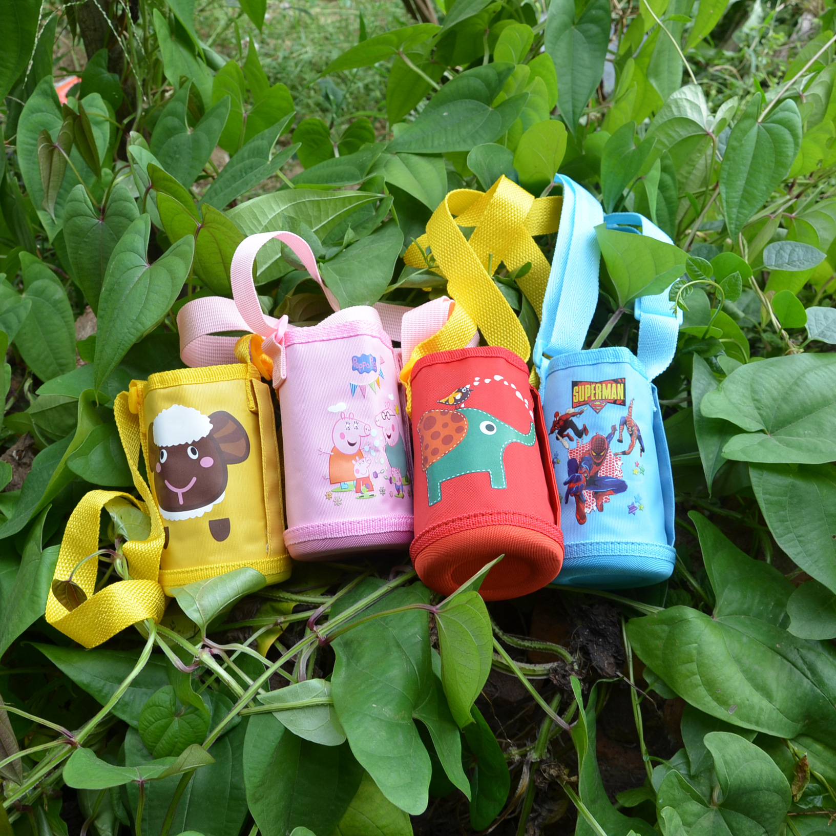 大肚杯套卡通杯套儿童杯套杯袋保护袋烫画防水防滑学生杯垫杯套