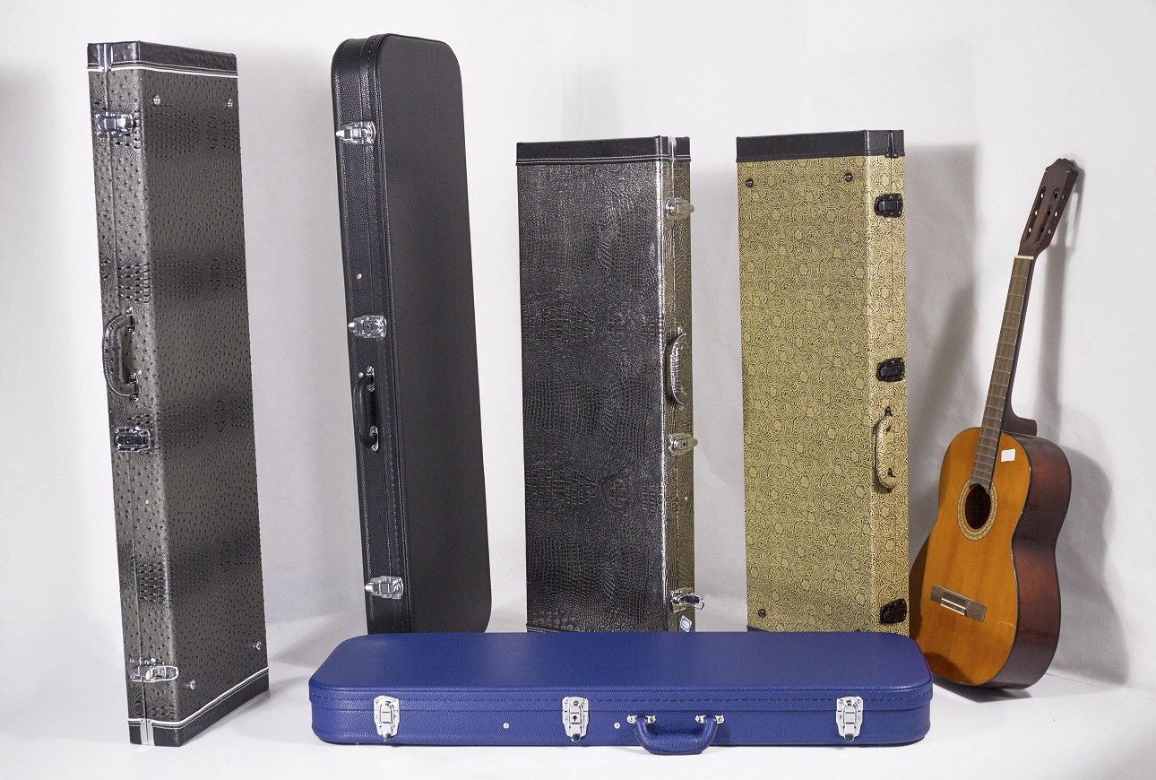 41寸民谣吉他盒 abs硬塑琴盒 超轻耐压毛绒款高硬度带锁吉他箱包