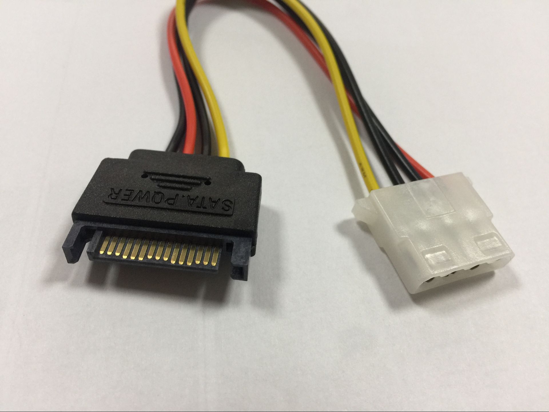 sata公转大4p母线 大4pin转sata电源线 硬盘ide电源线