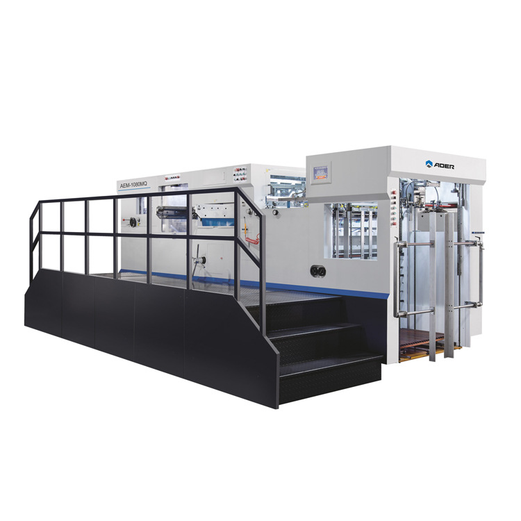 奥尔AEM-1080MQ 全自动深压纹平压平模切机加热 酒盒带清废压纹机详情1