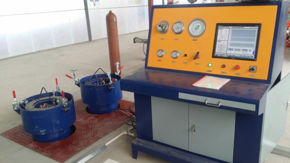 厂家赛森特气瓶外测法水压试验机