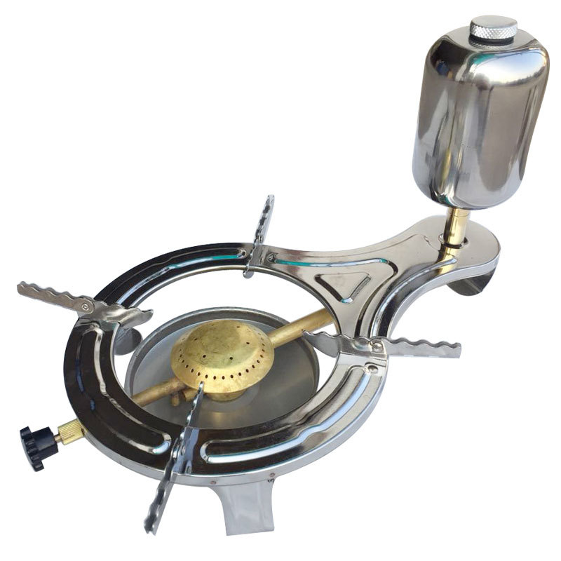 户外酒精气化炉 家用不锈钢卡式炉具 野营野炊便携烧烤炉液体炉头