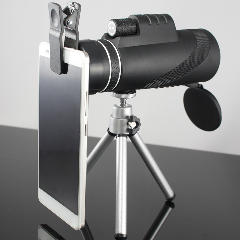 maifeng telescope single tube 40 x60 high magnification low light pocket outdoor telescope mobile phone photo video