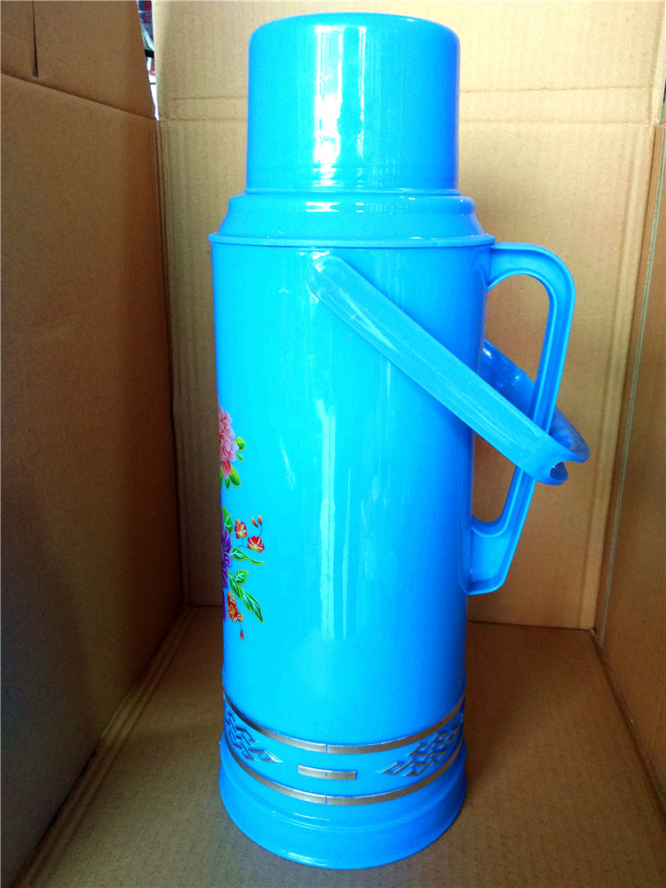 0升玻璃内胆保温瓶5磅塑壳热水瓶礼品暖壶