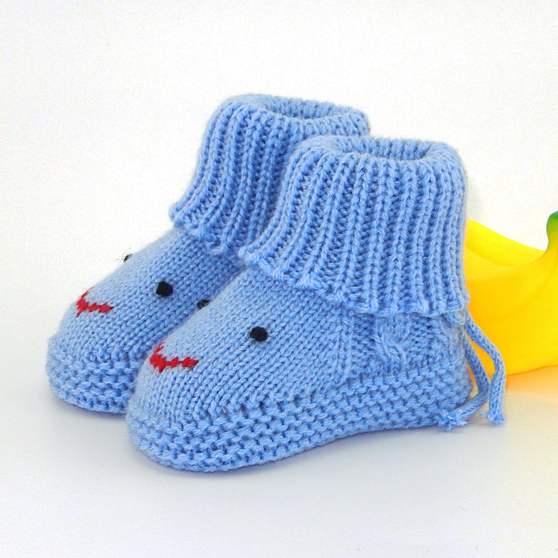 手工编织婴儿毛线鞋 0-6月新生儿鞋子宝宝针织鞋袜 鞋子批发