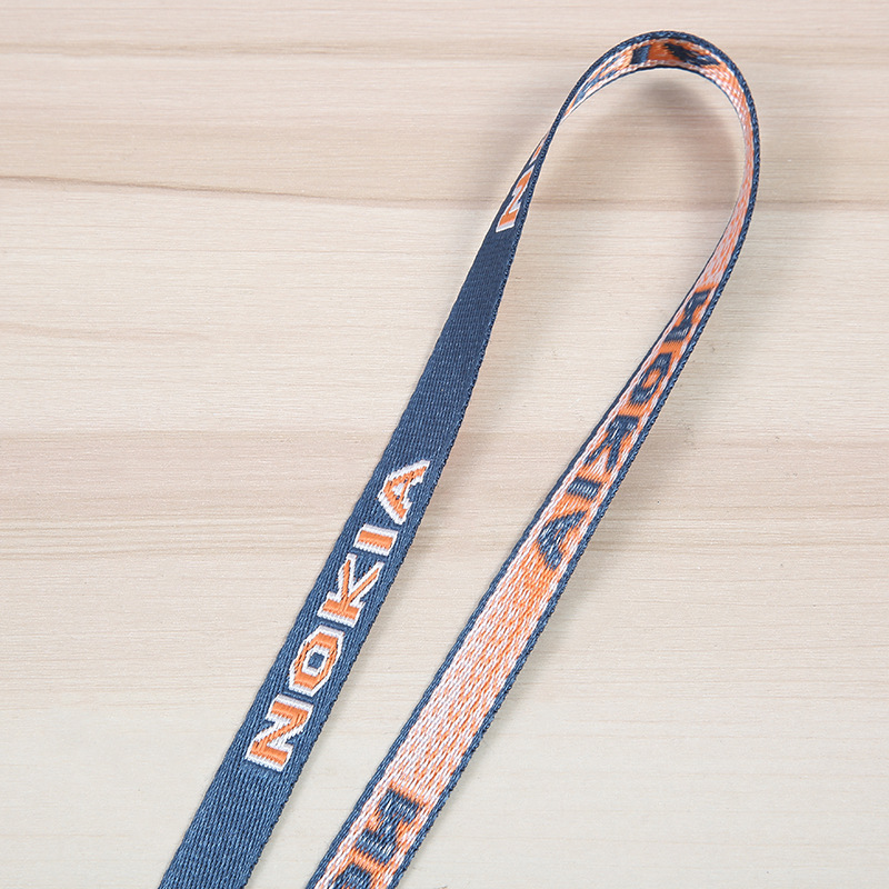 2018创意厂牌证件胸卡挂绳提花手机带展示会工作证挂绳定制批发