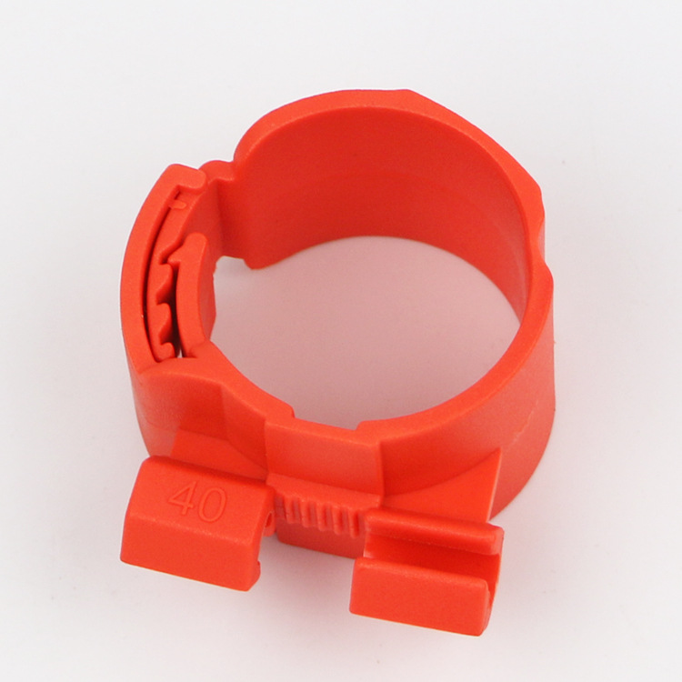 中央空调尼龙管卡加宽 pvc固定丝杆塑料管夹 制冷卡扣吊卡40-75