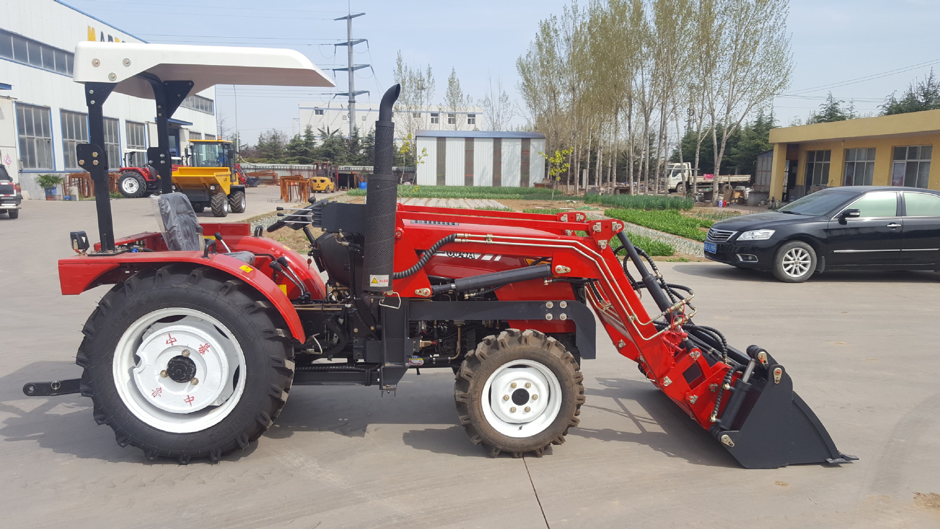 拖拉机前装载机 拖拉机改装铲车 拖拉机前装厂家